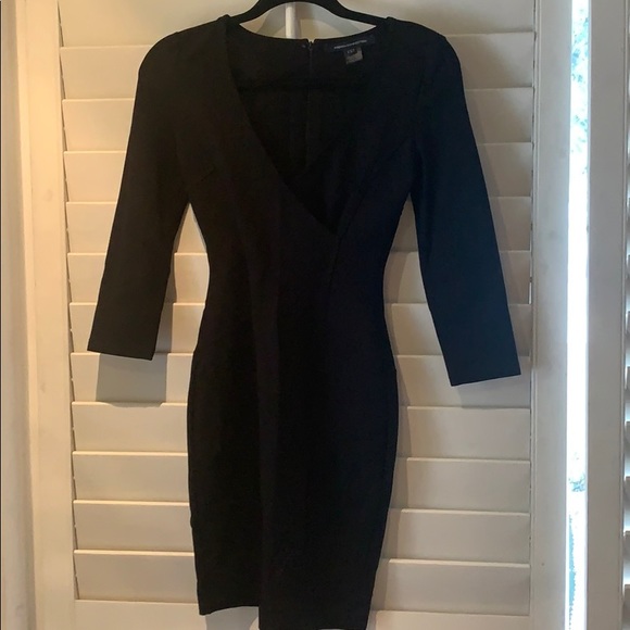French Connection fitted mini dress, long sleeve - Picture 2 of 8
